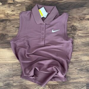 Nike Women's Mauve Golf Top